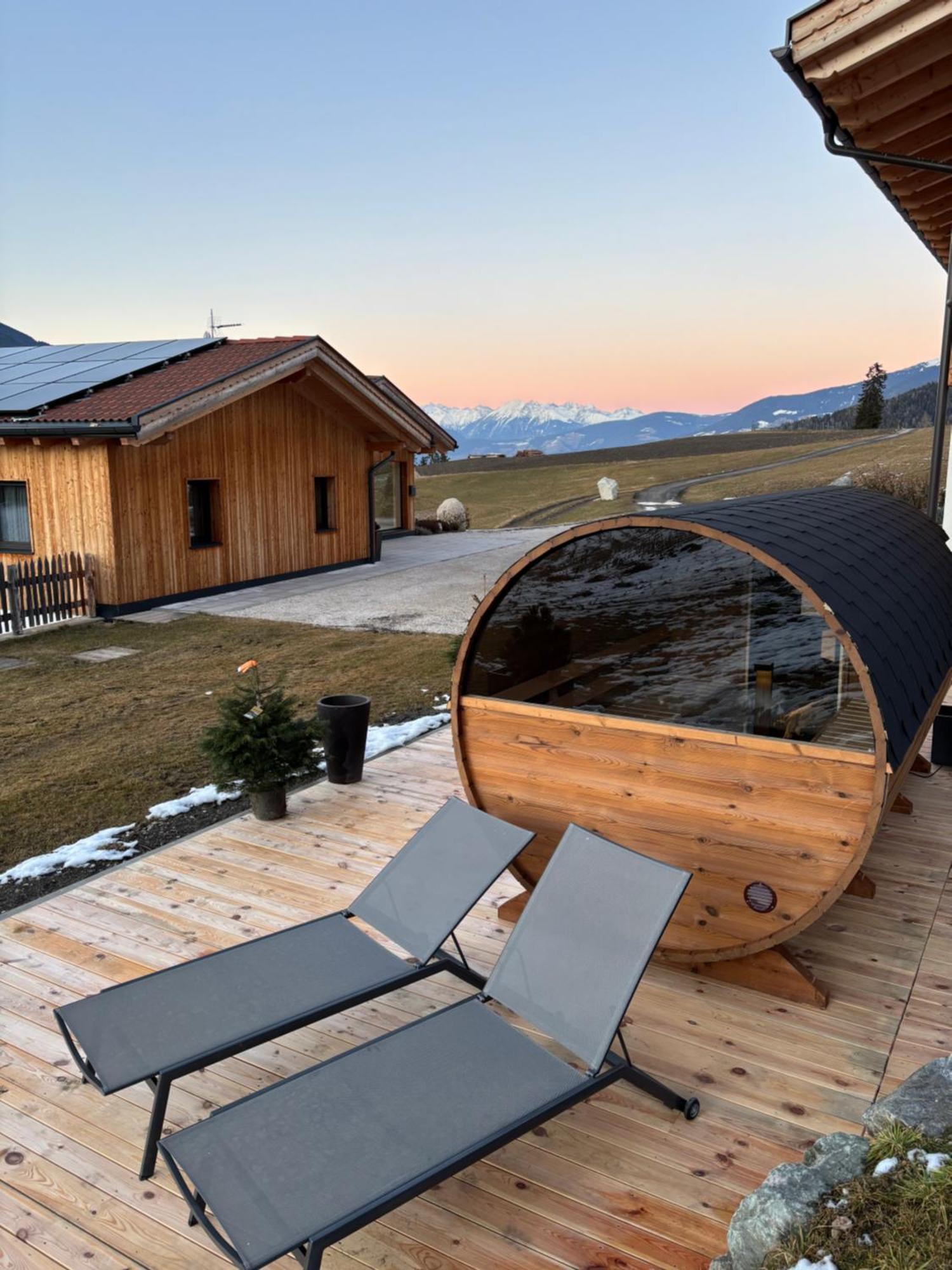 Chalet Am Wiesenweg Chiusa Eksteriør bilde